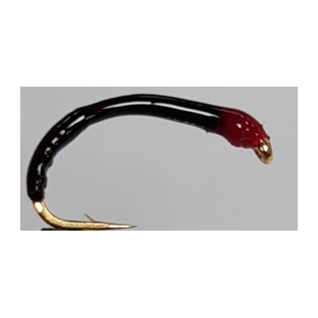 Nymphe corégone LUXE Noire tête Rouge taille 16
